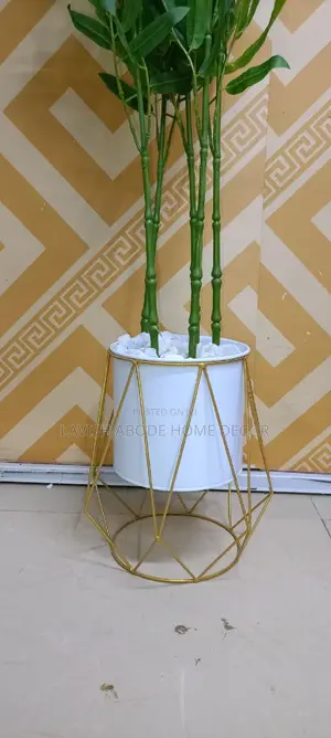Artificial Bamboo Plant in a Nordic Plant Pot