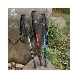 Hiking Stick Adjustable Aluminium Hiking Pole With Anti Shoc