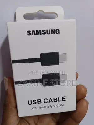 Samsung USB Cable Type C-C Cable 1metres Long 3A Max Current