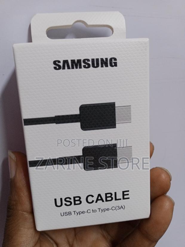 Samsung USB Cable Type C-C Cable 1metres Long 3A Max Current - thumbnail 3