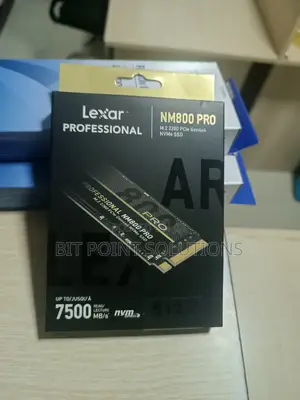 Lexar 512gb Nvme Gen 4×4 SSD 7500mbs (Lnm800 Pro 512gb Ssd)