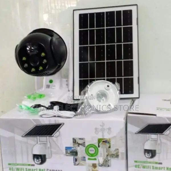 *Solar CCTV Camera Solar 4g 3g PTZ 4g Cam V380 4g PTZ Camer