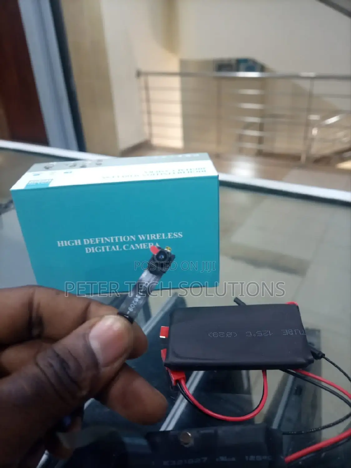 Hidden Camera With Back Up Battery
