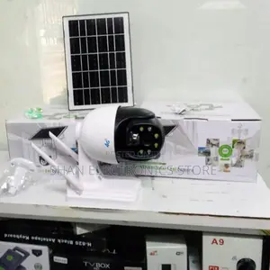PTZ Camera Solar 4g PTZ Camera* Solar Powered Outdoor Cctv#