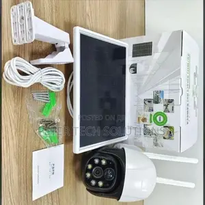 Solar Power Camera 4G , Full Color ,Water,60 MTR Distance.