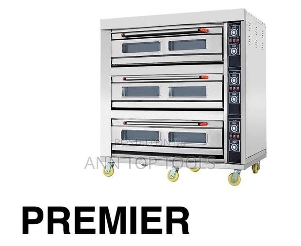 Premier Electric Oven 3 Deck Nine Tray - main view