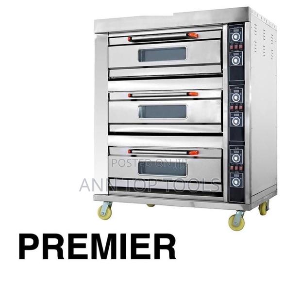 Commercial Electric Oven 3deck 6 Tray - main view