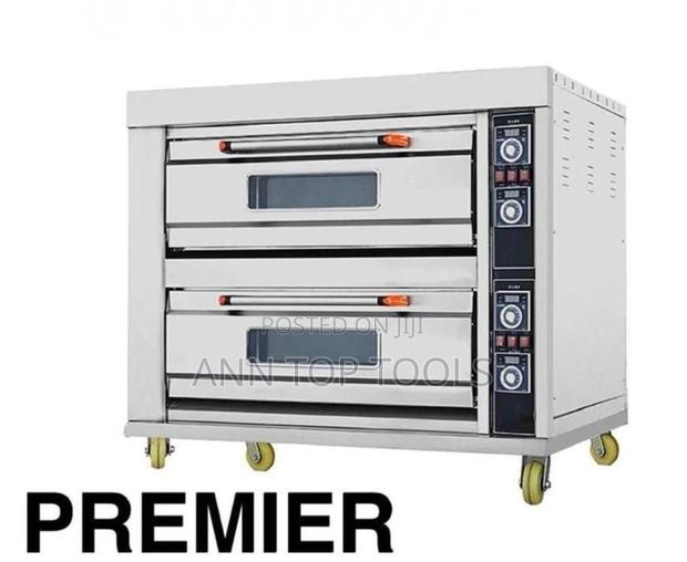 Premier Commercial Electric Oven Two Deck 4 Tray