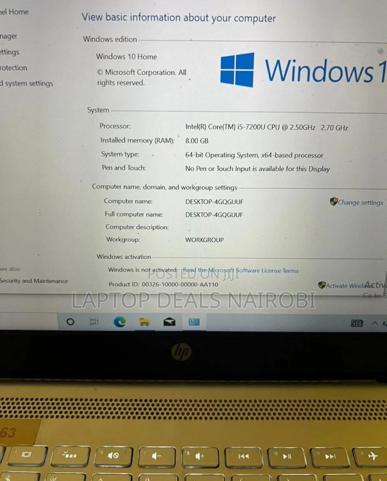 Laptop HP Pavilion 13 X360 8GB Intel Core I5 SSD 256GB