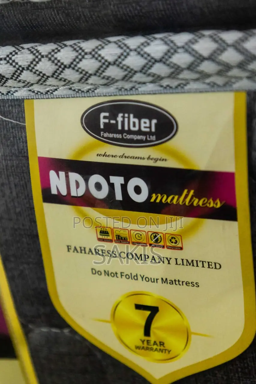 Ndoto Fibre! 10inch 5*6 With 7yrs Warranty HDQ Mattresses
