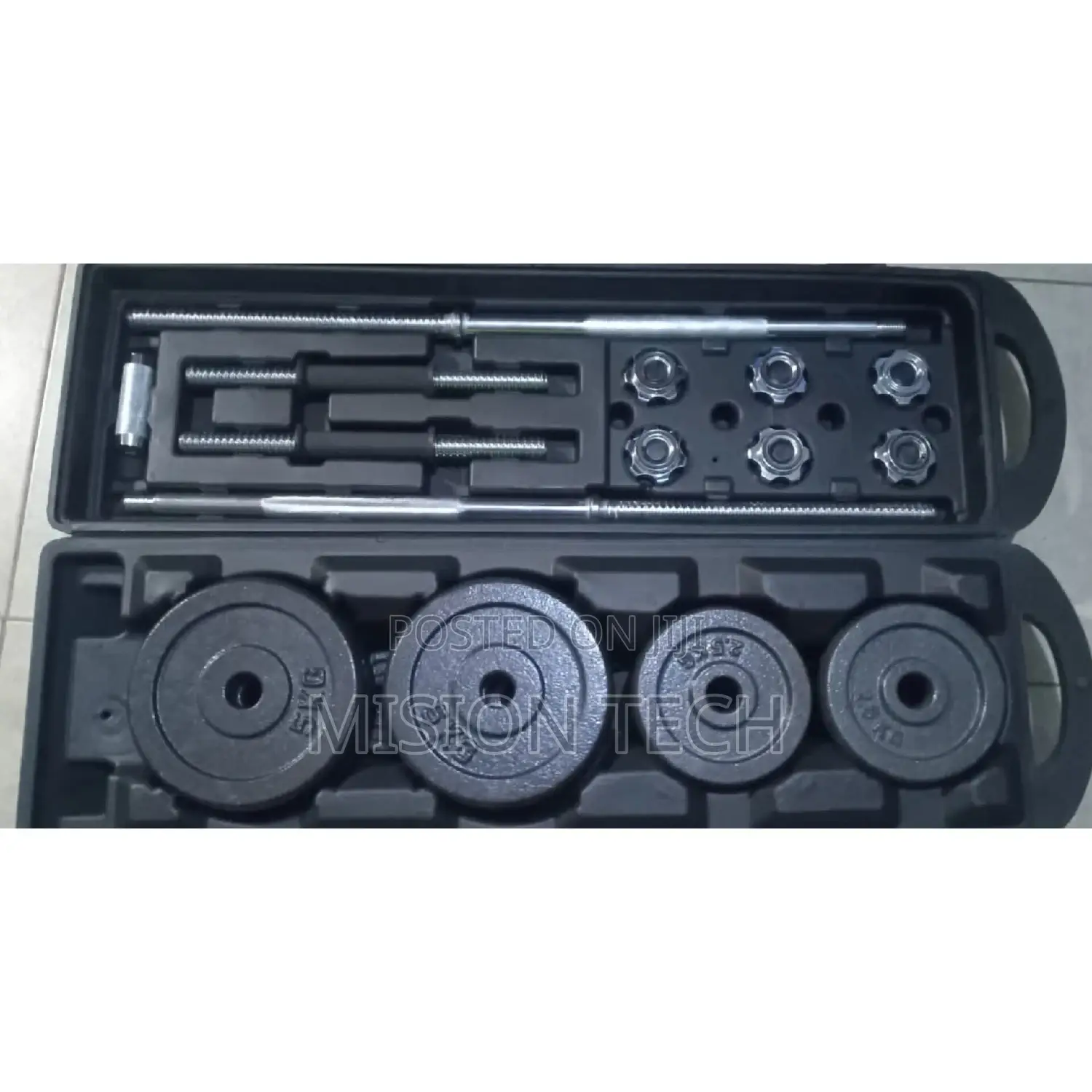 50kg Barbell and Dumbbell Set/Generic Dambbel