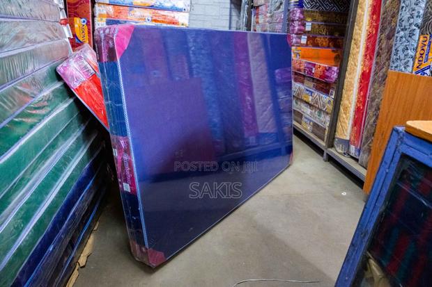 Maisha Blue 4 X 6 Medium Duty Mattresses. Free Delivery - thumbnail 4