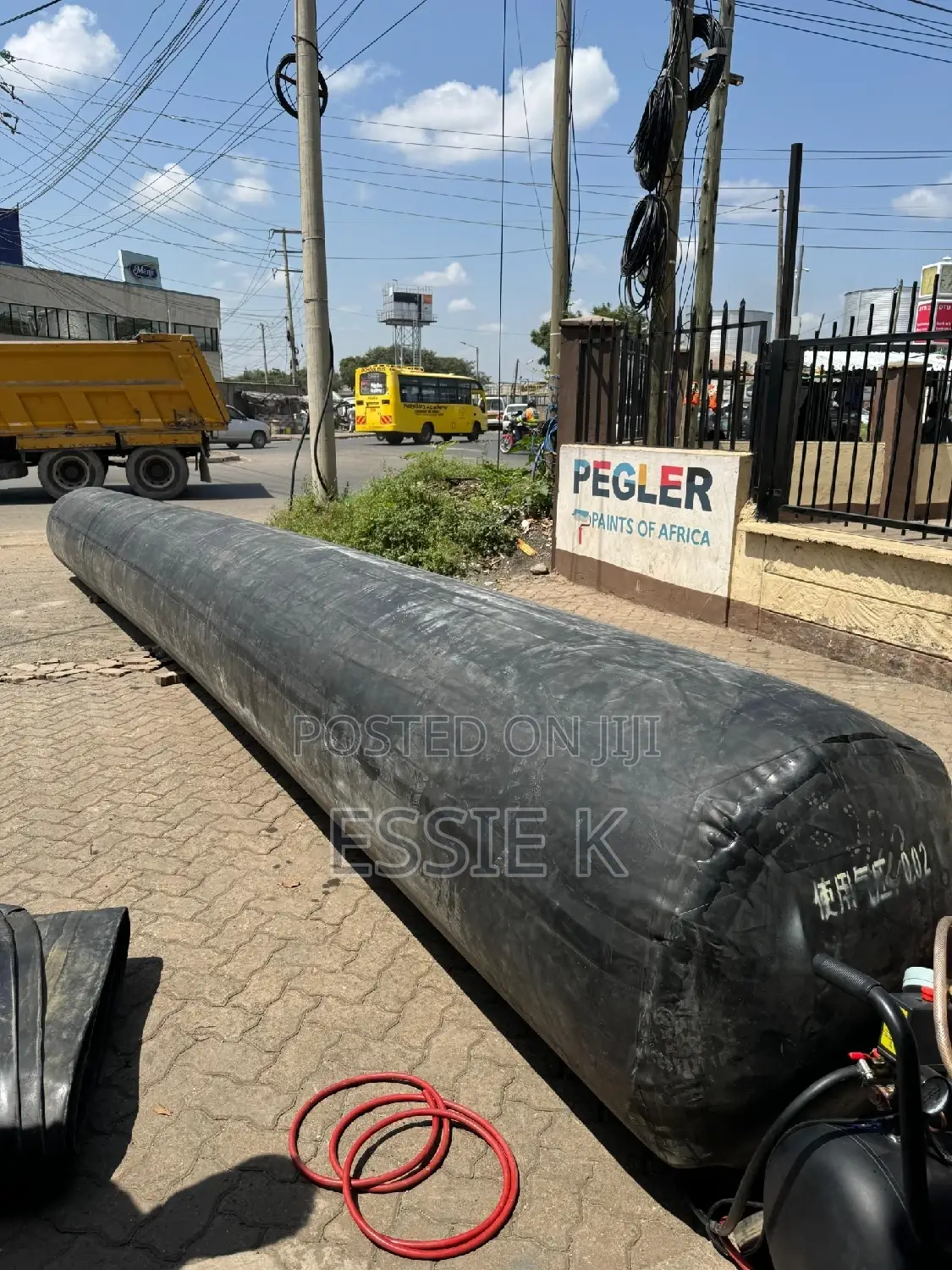 Rubber Balloon Culvert 900mm 3 Layers