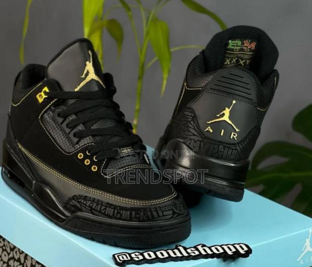 Jordan 3 "Black Gold" - main view