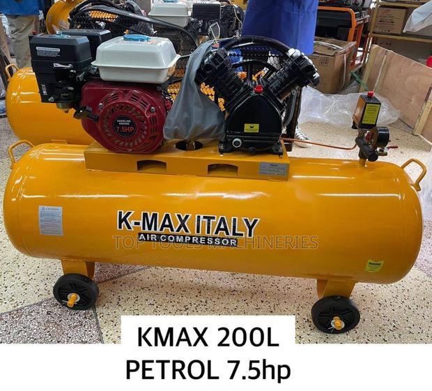 Kmax Italy 200L Petrol Driven Air Compressor - main view