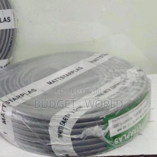 ~1.5 Twin Cable + Earth Flat Power Electrical Cable New - main view