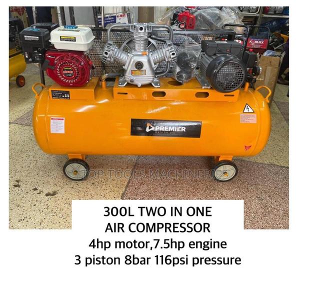 Premier 300L Two in One Air Compressor - main view
