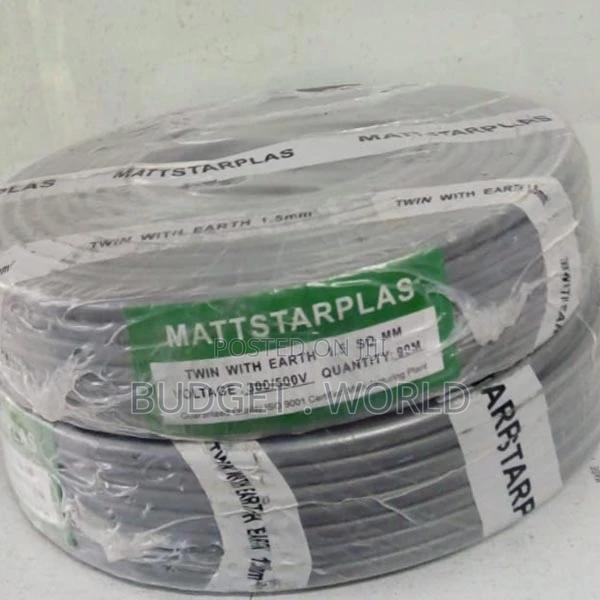 Twin With Earth Cable 2.5mm ~ 2.5mm Twin With Earth Matstar
