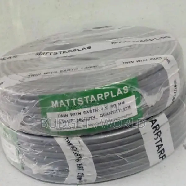 Twin With Earth Cable 2.5mm ~ 2.5mm Twin With Earth Matstar