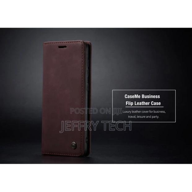 Caseme Samsung GALAXY A31 Vintage Case - Wine Red - thumbnail 2