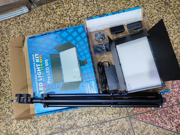 800 Pro Led Light for Video and Photography Light and Camera - main view