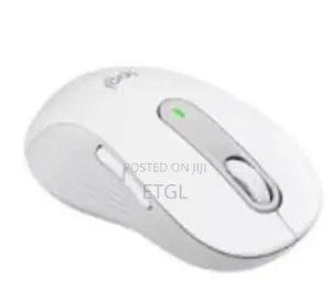 LOGITECH M650L Signature Bluetooth Mouse - OFF-WHITE - LEFT