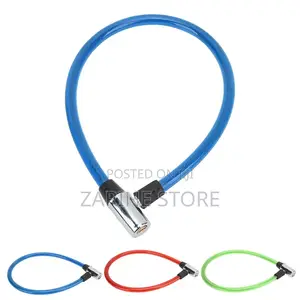 Lock Cable for Bike, Motorcycle, Gate Made of Steel Wire