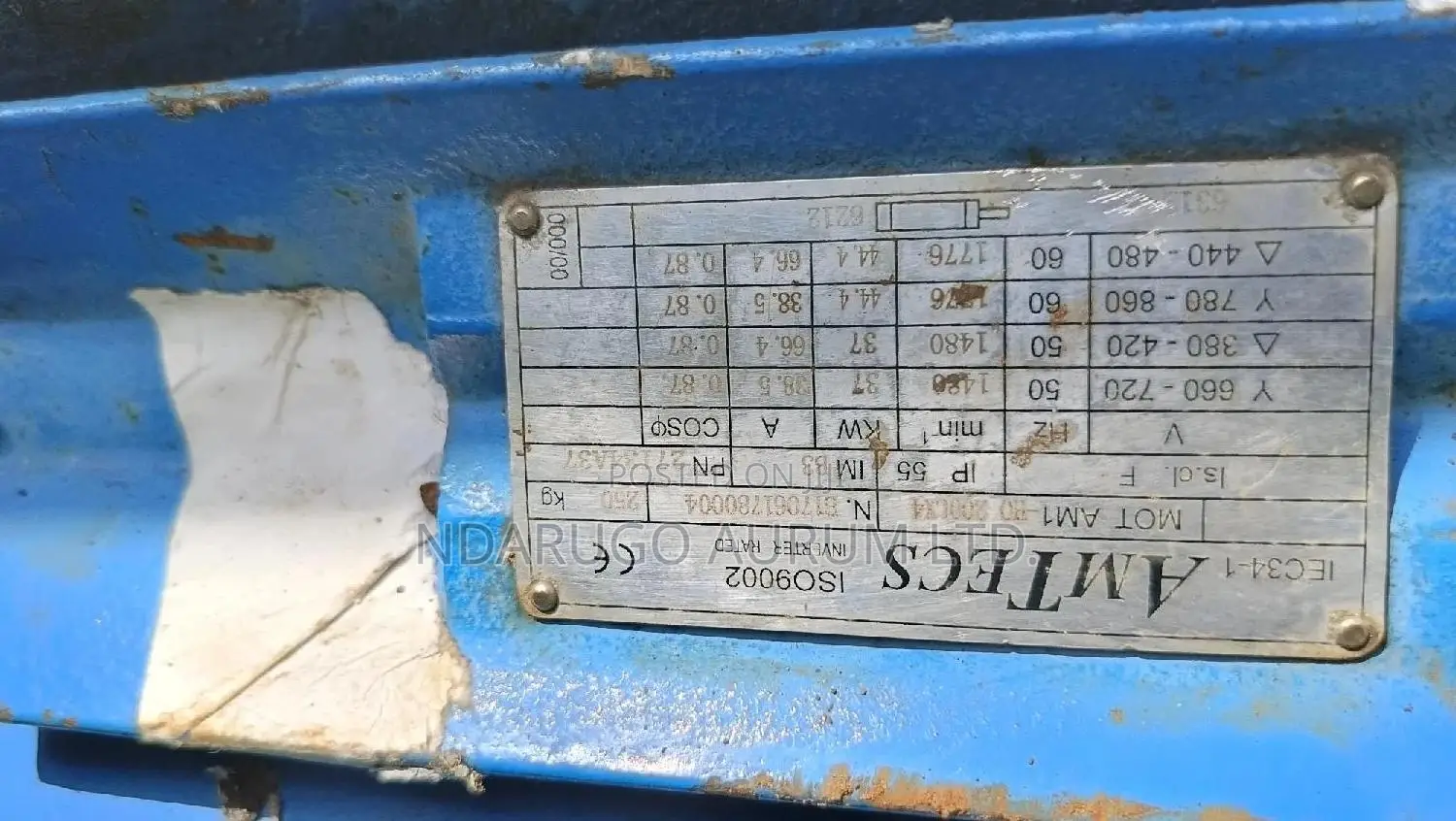 Motor 50 Hp