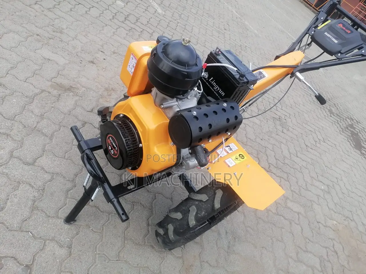 Power Walking Tiller With Accessories,Four Gears