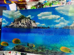 Aquarium Background - Mountainous