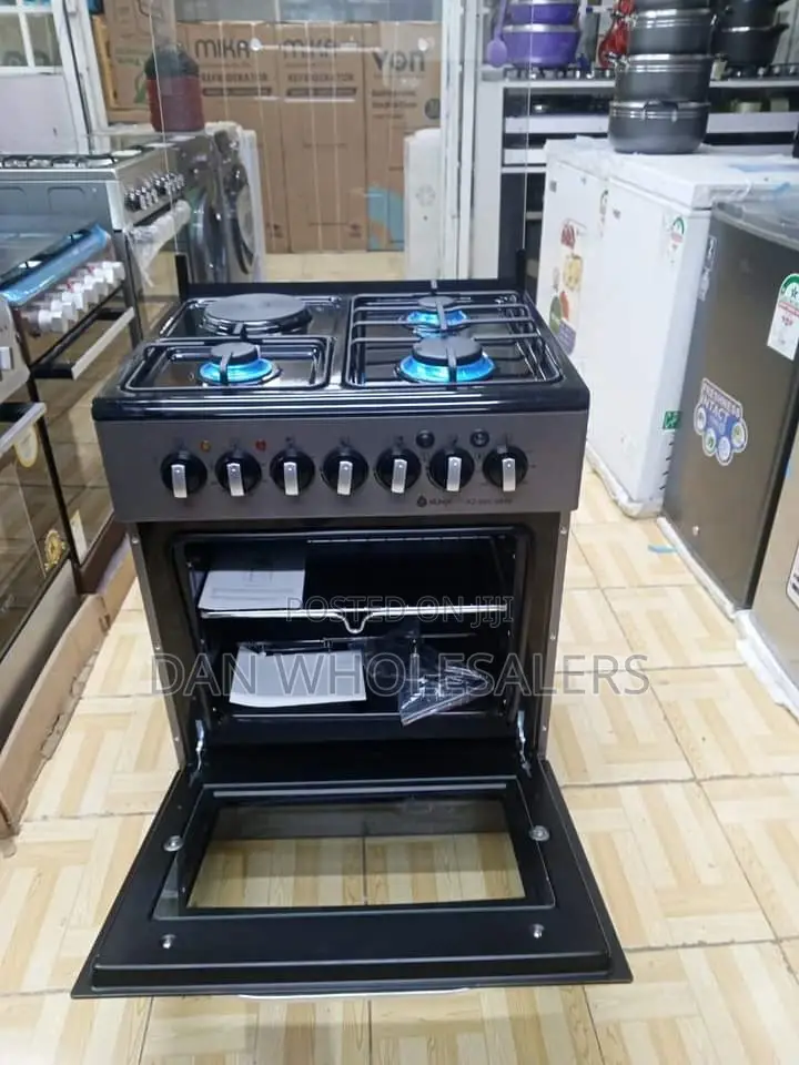 Nunix Cooker 3+1 Free Standing