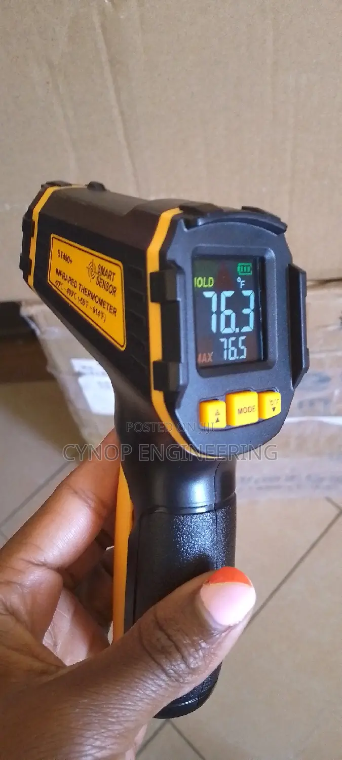 Infrared Thermometer With Precise Laser Pointer