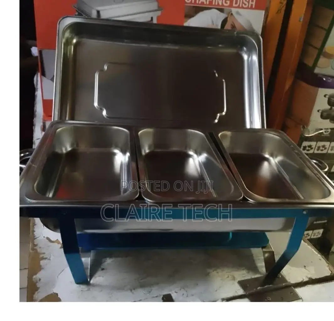 Stainless Steel Tripple Chaffing Dishes 
