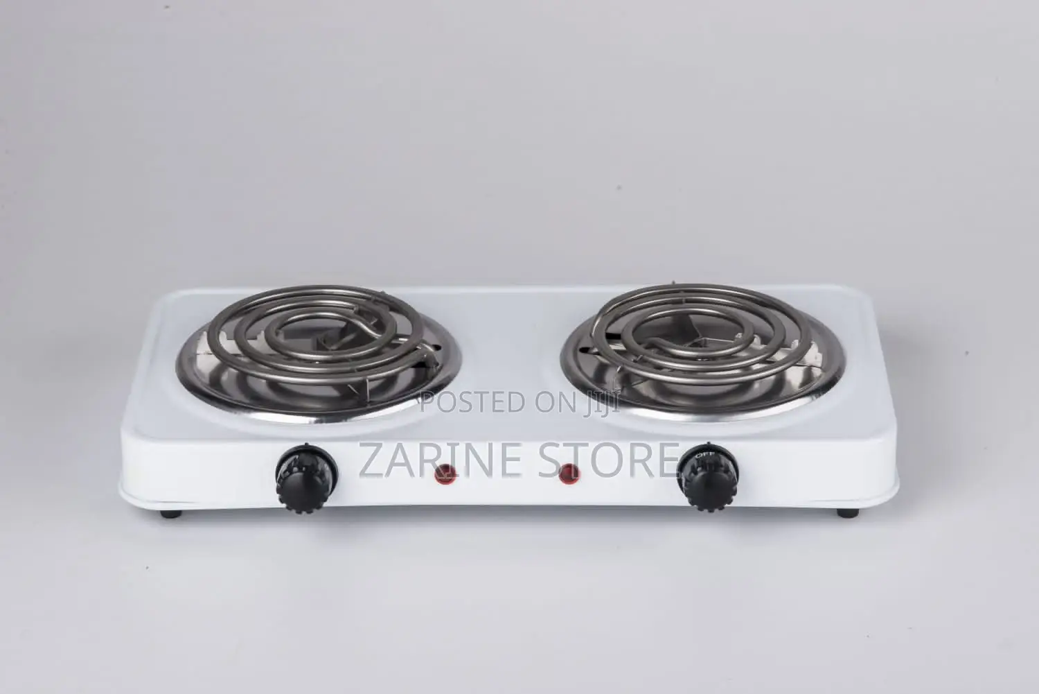Double Cooking Coil With It's Own Stand, Adjustable Heat