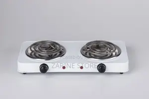 Double Cooking Coil With It's Own Stand, Adjustable Heat