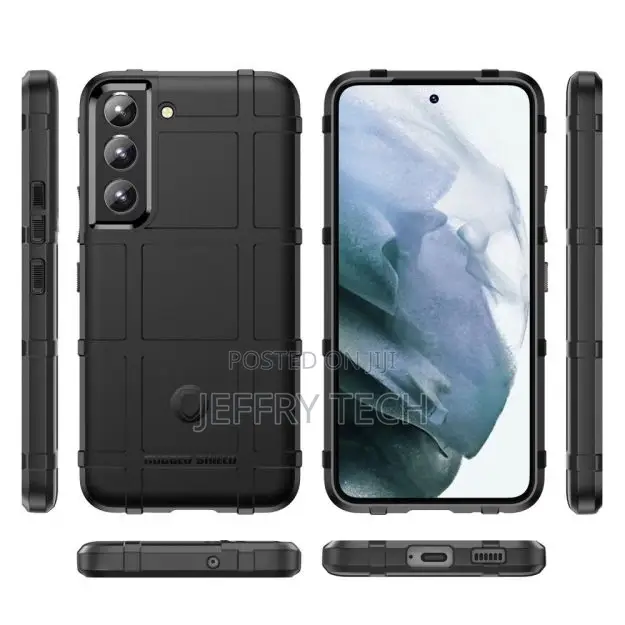 Rugged Shield Case - Samsung GALAXY S23 PLUS - Black