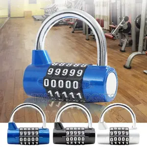 5 Digit Security Travel Password Padlock for Outdoor Safety