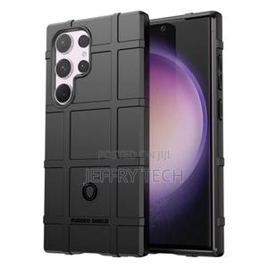 Rugged Shield Samsung GALAXY S24 Ultra Cover - Black - thumbnail 2