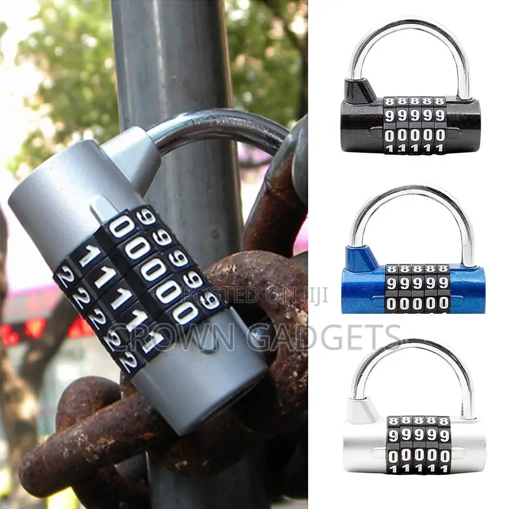 Heavy Duty Large 5-Digit Code Password Padlock for Cabinet