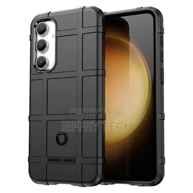 Rugged Shield Case - Samsung GALAXY S23 Fe - Black - main view