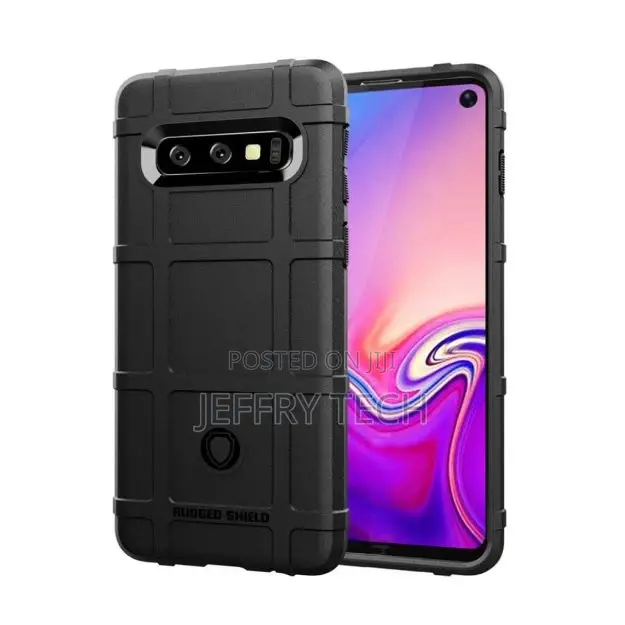 Samsung GALAXY S10 5G Anti-Shock Square Grid Texture Case -