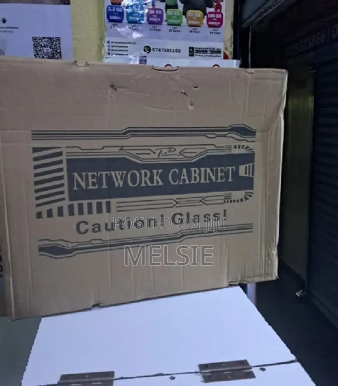 4U 530 by 400 by 600 Networking Data Cabinet