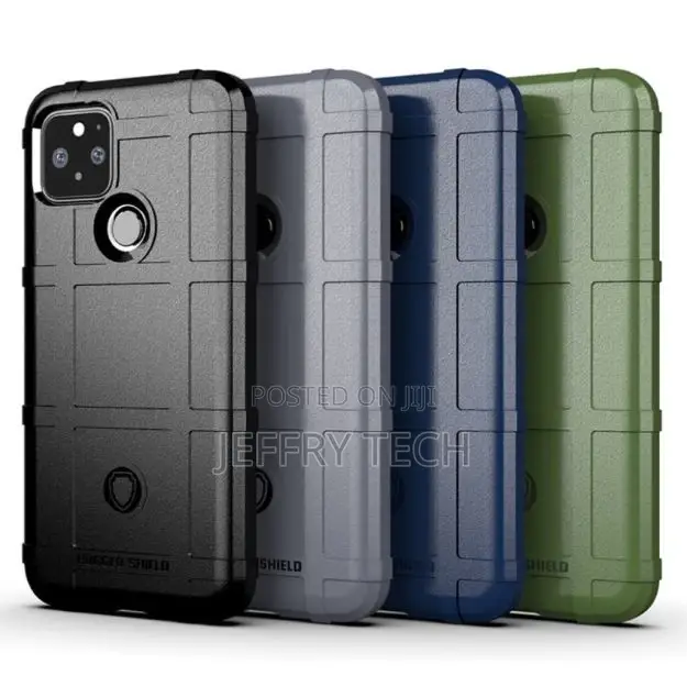 Rugged Shield Case - Google Pixel 5 - Black