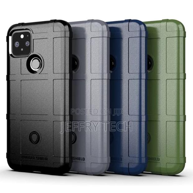 Rugged Shield Case - Google Pixel 5 - Black - thumbnail 2