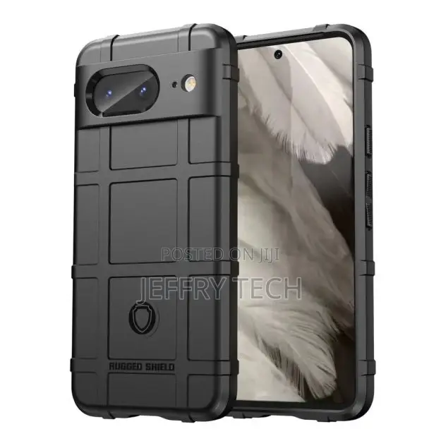 Rugged Shield Case - Google Pixel 8 - Black