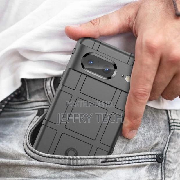 Rugged Shield Case - Google Pixel 8 - Black - thumbnail 4