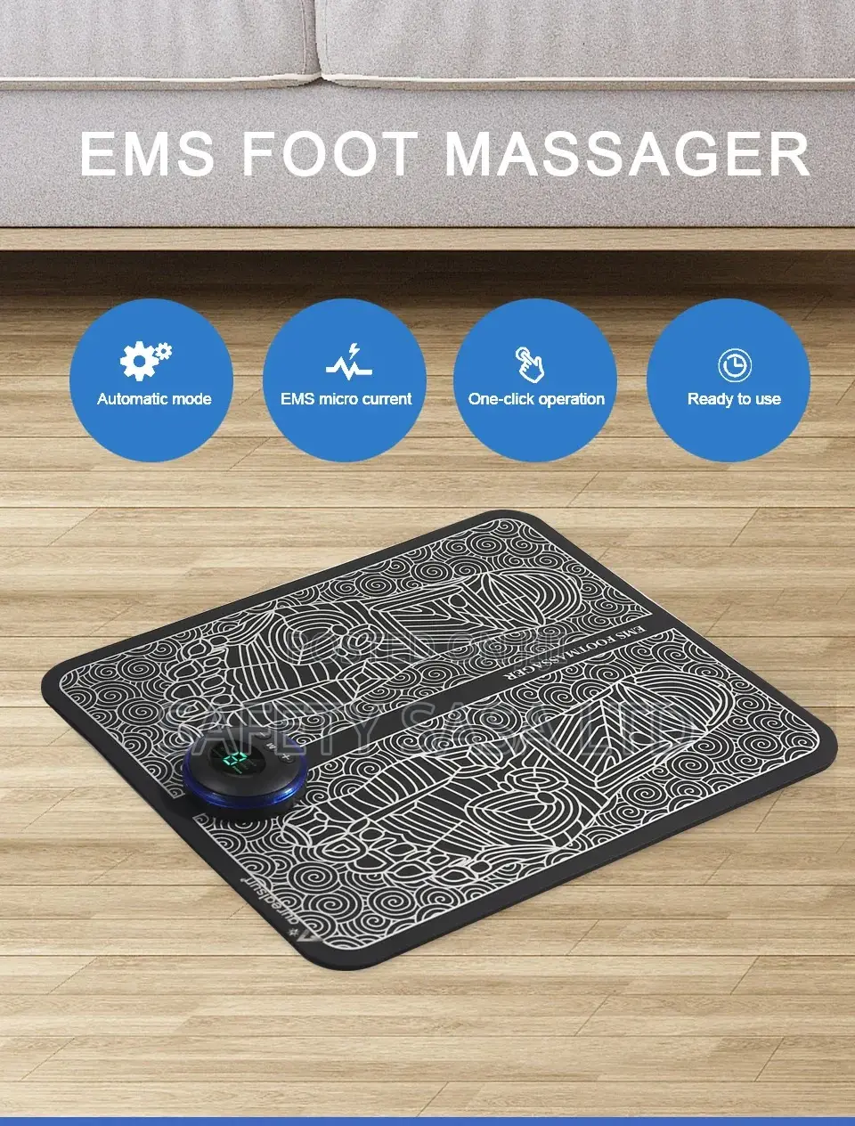 Ems Electric Foot Massager Mat