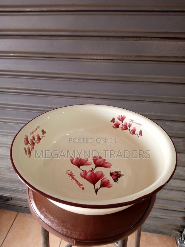 Enamel Bowl/Serving Bowl/34cm Enamel Serving Bowl - thumbnail 3