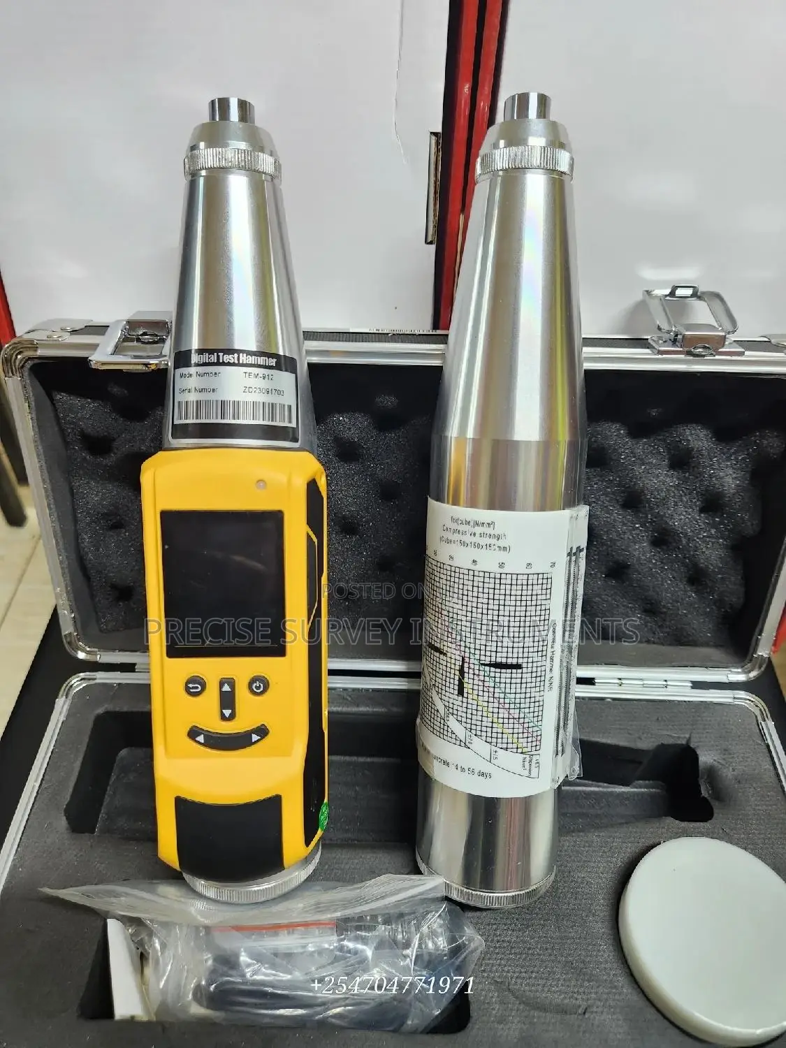 Concrete Rebound Hammer /Schmidt Hammer (Manual/Digital)