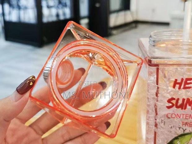 *Hello Summer Aclyric Smoothie/Party Cups Straw 600mls* - thumbnail 3